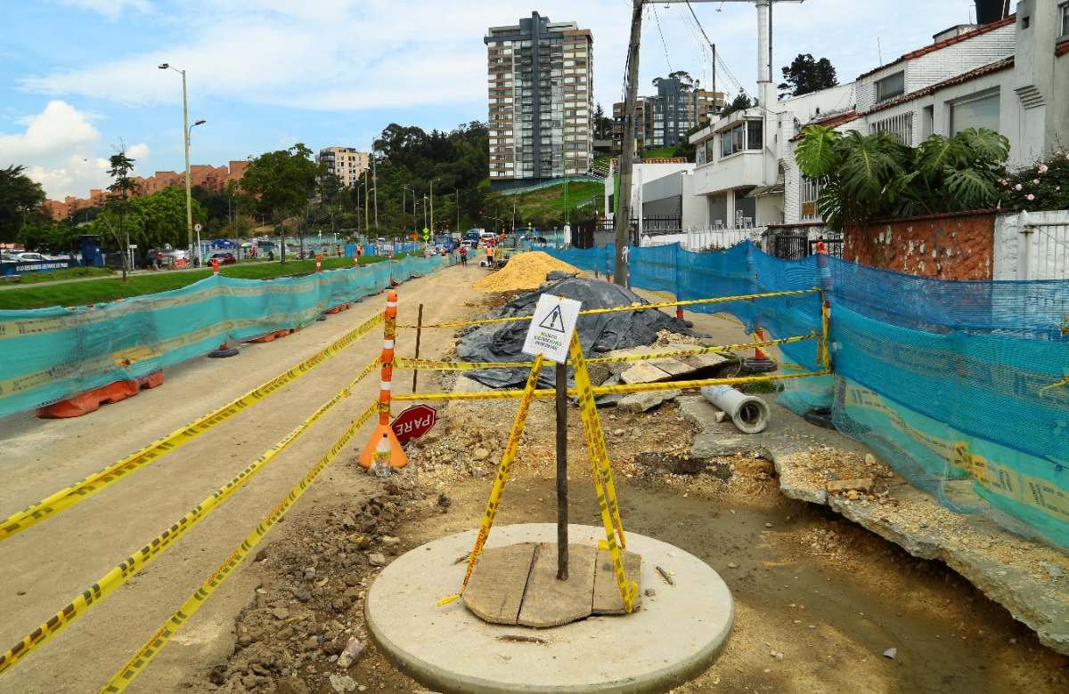 Mantenimiento vial en Bogotá