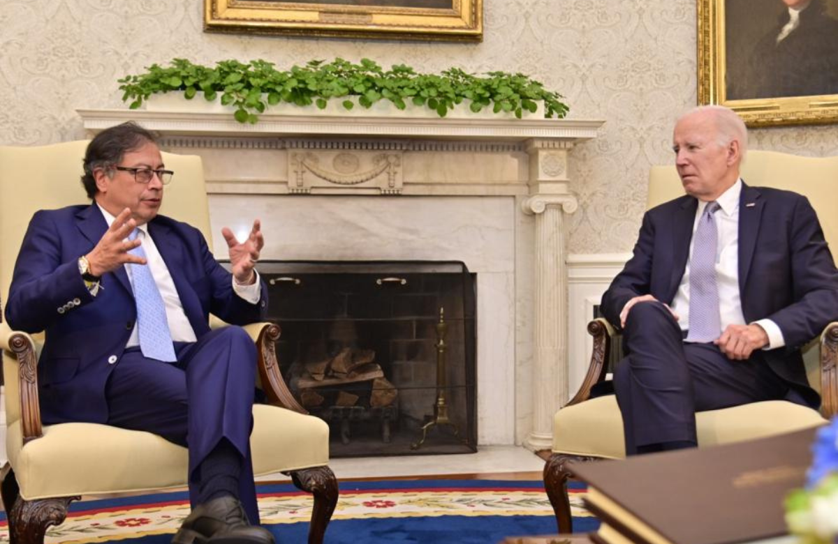 Joe Biden y Gustavo Petro; “nos estamos acercando a una economía sin carbón”