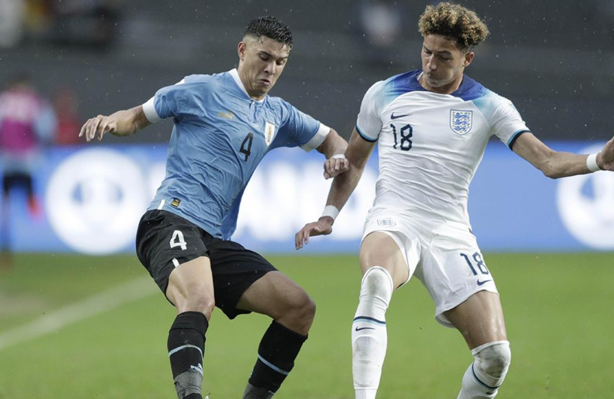 Uruguay pierde ante Inglaterra en el mundial Sub-20 en Argentina