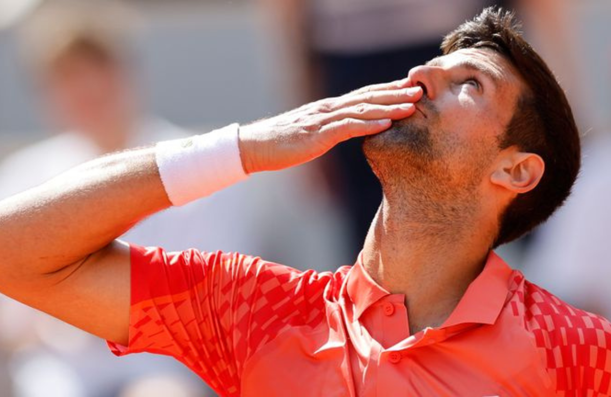 Novak Djokovic  venció en su debut en el Roland Garros 