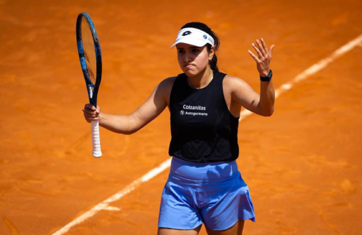 Camila Osorio se despide en segunda ronda del Roland Garros