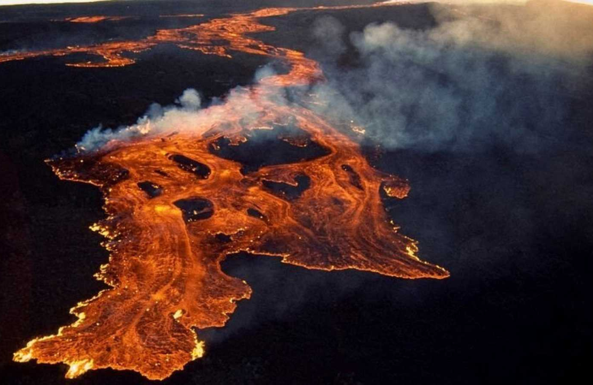 Volcán activo y las imágenes que impactan el mundo