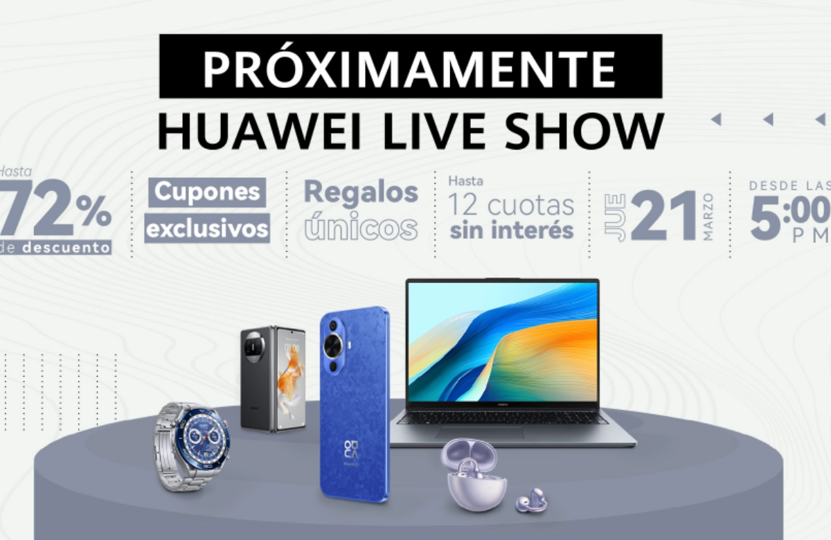 Grandes ofertas y nuevos lanzamientos de Huawei en el primer HUAWEI Live Show del año