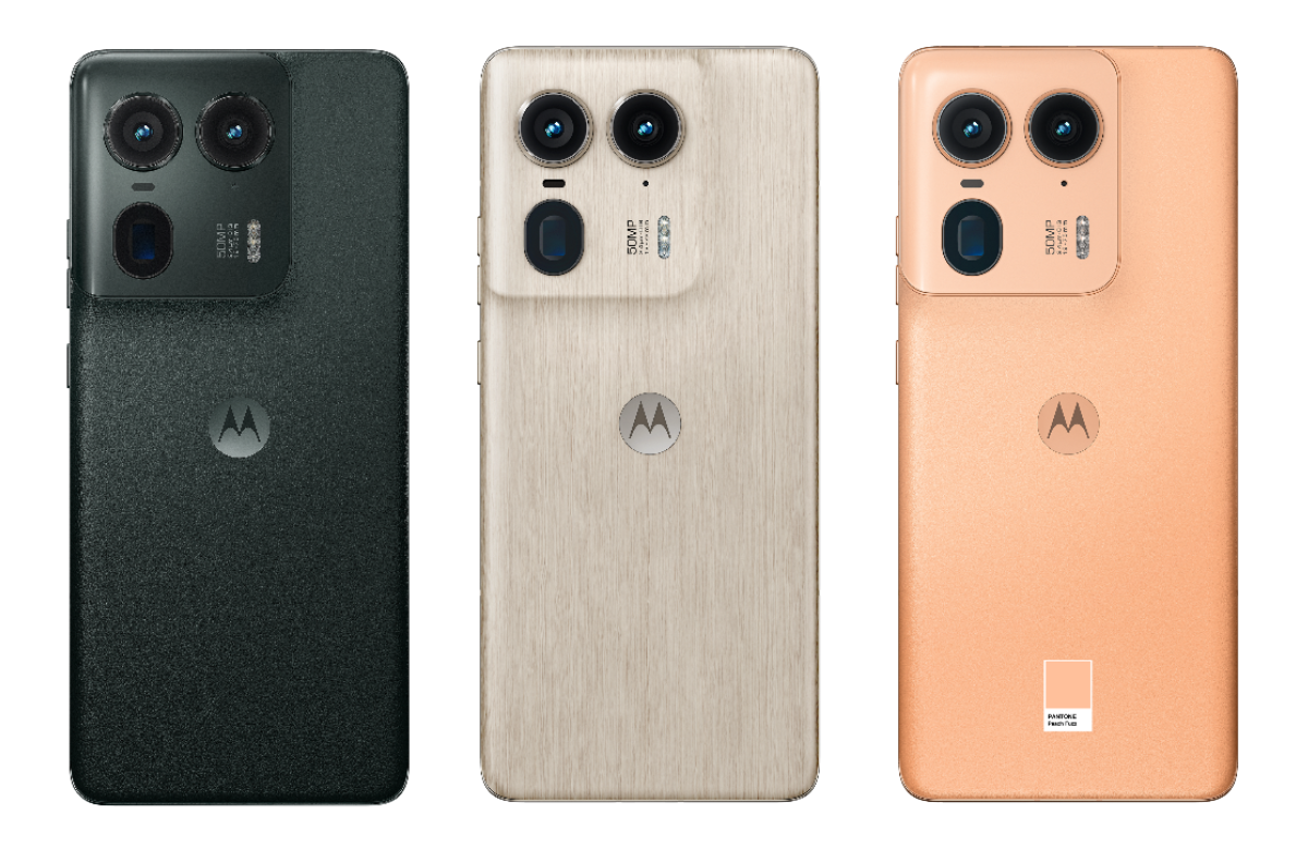 Motorola introduce los primeros smartphones con validación Pantone™ para pantalla y cámara