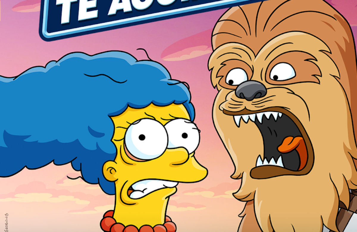 Los Simpson lanzan "Que la fuerza materna te acompañe" un nuevo corto en Disney+ y Star+