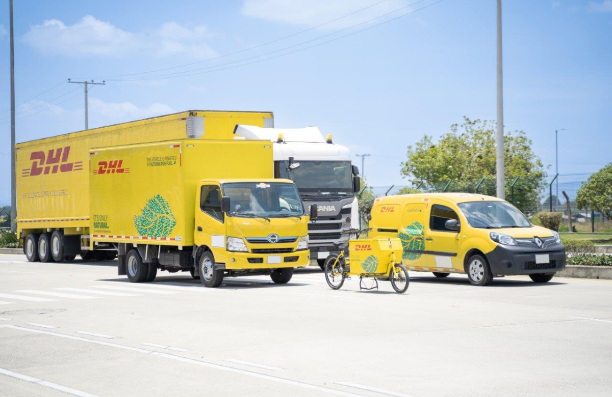 DHL Supply Chain impulsa la sostenibilidad en su flota en Colombia