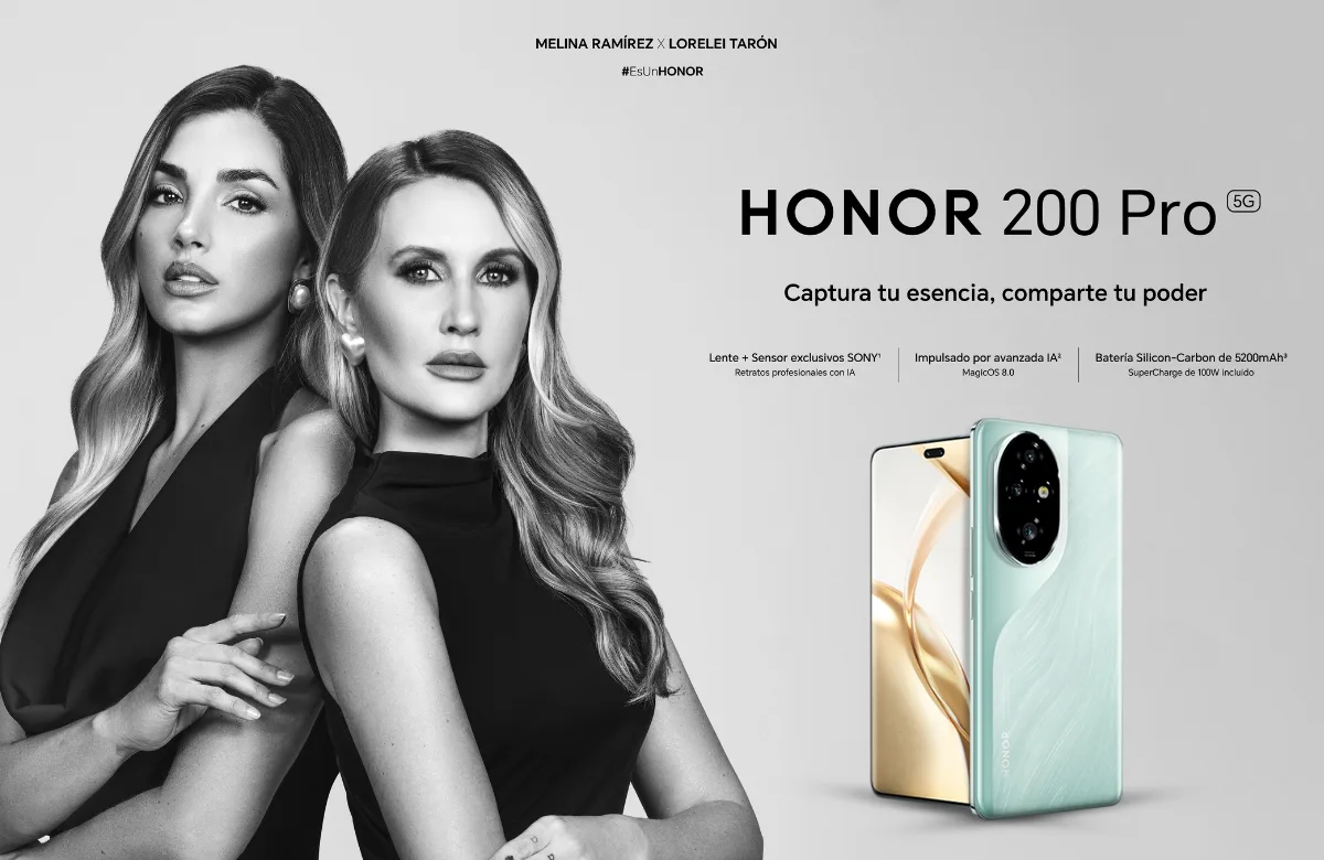 HONOR 200 Pro y HONOR 200 Smart llegan a Colombia para completar la familia del "Celular de Falcao"