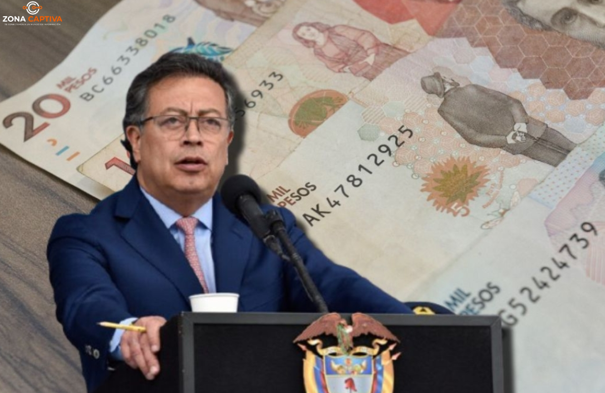 Gustavo Petro decreta el salario mínimo en Colombia para 2025: $1.423.500