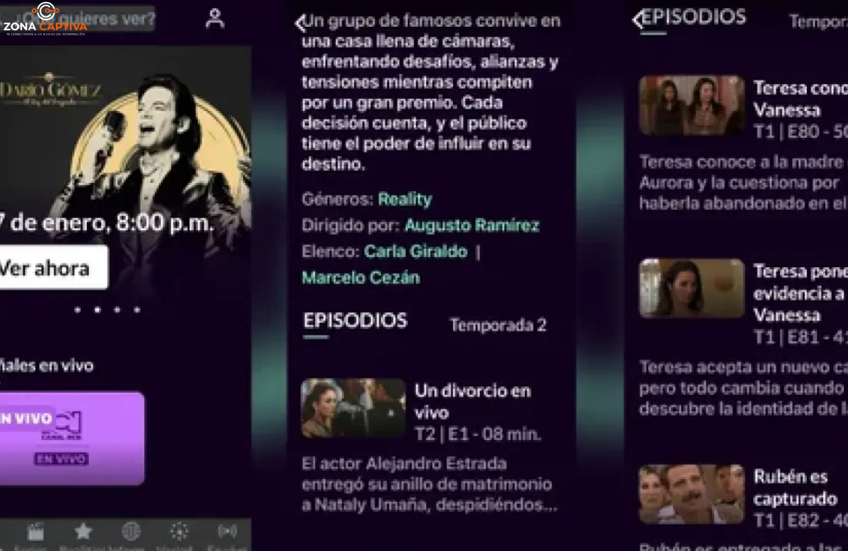 RCN lanza una app gratuita para disfrutar de producciones icónicas y señal en vivo