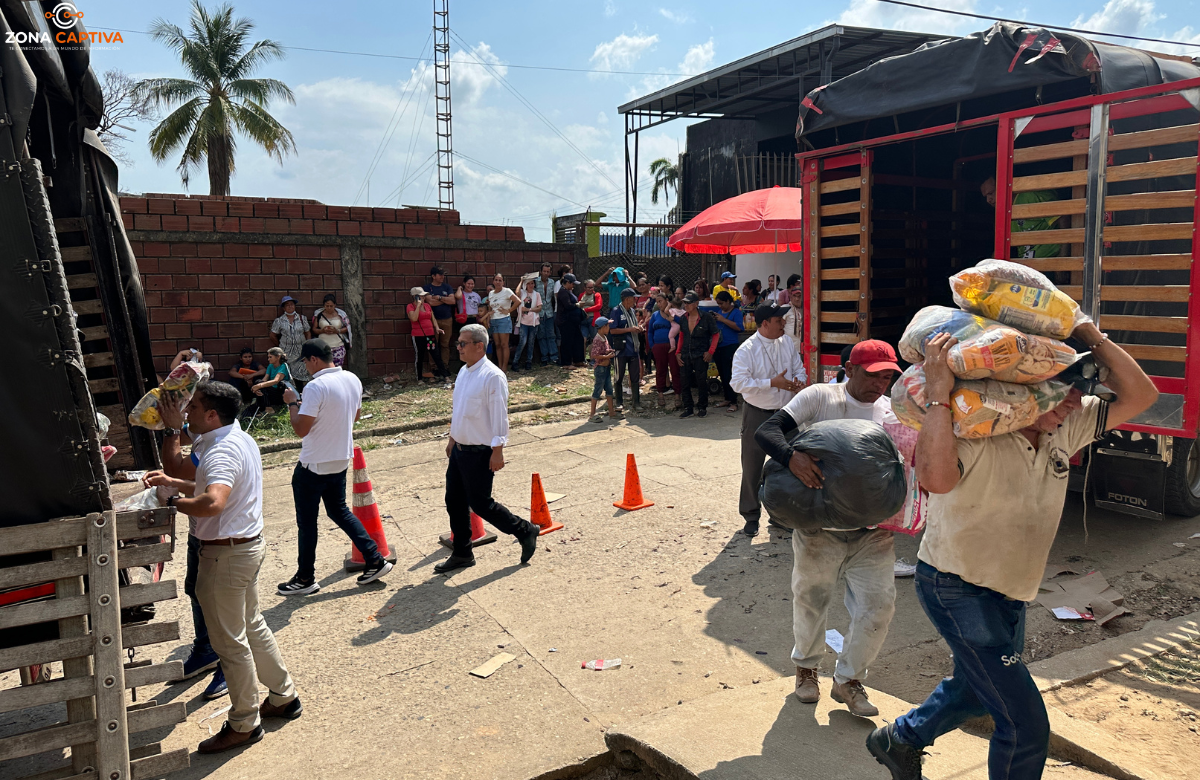 Crisis humanitaria en el Catatumbo, más de 78 mil kilos de ayuda han sido entregados a 16 mil afectados