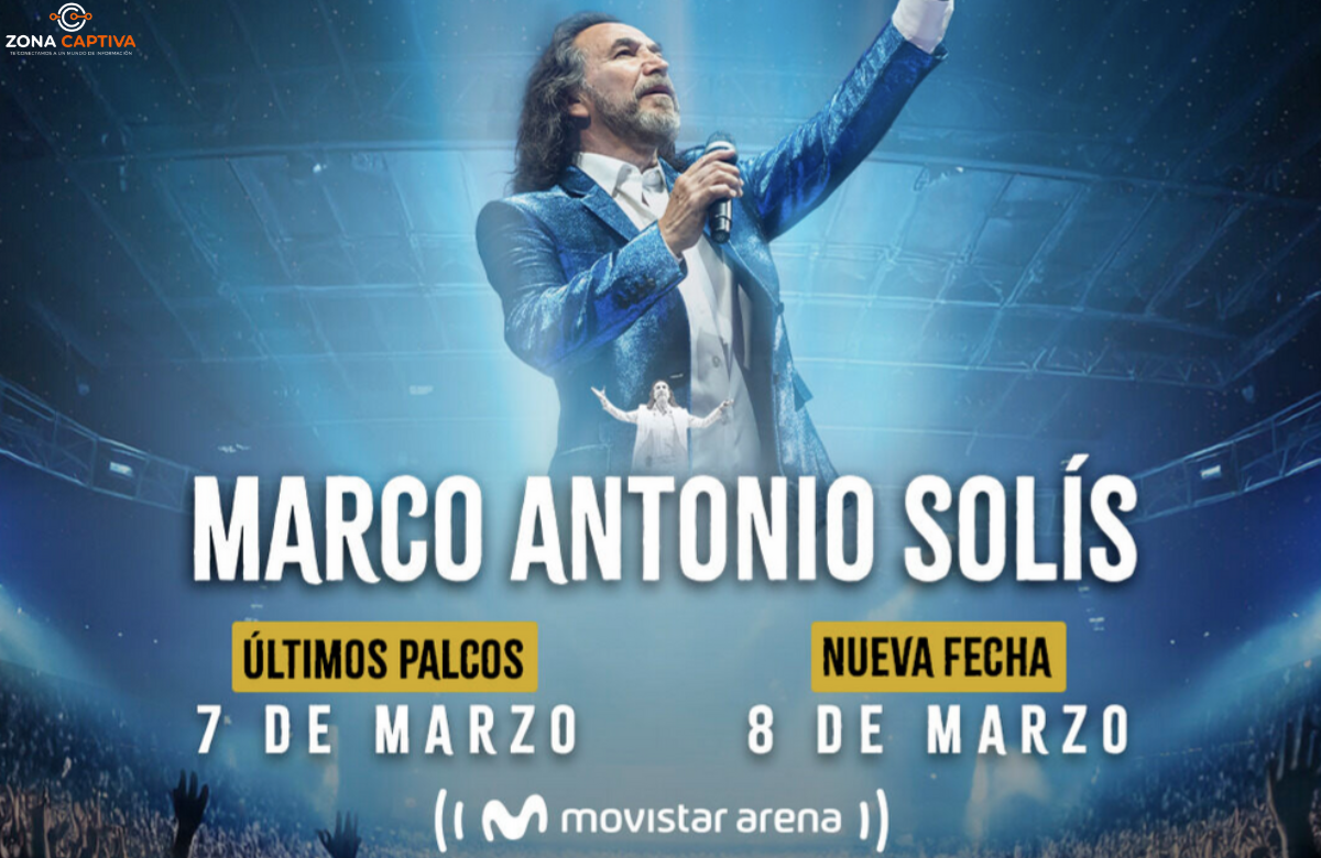 Marco Antonio Solís anuncia segunda fecha en Bogotá, “Más Cerca de Ti”