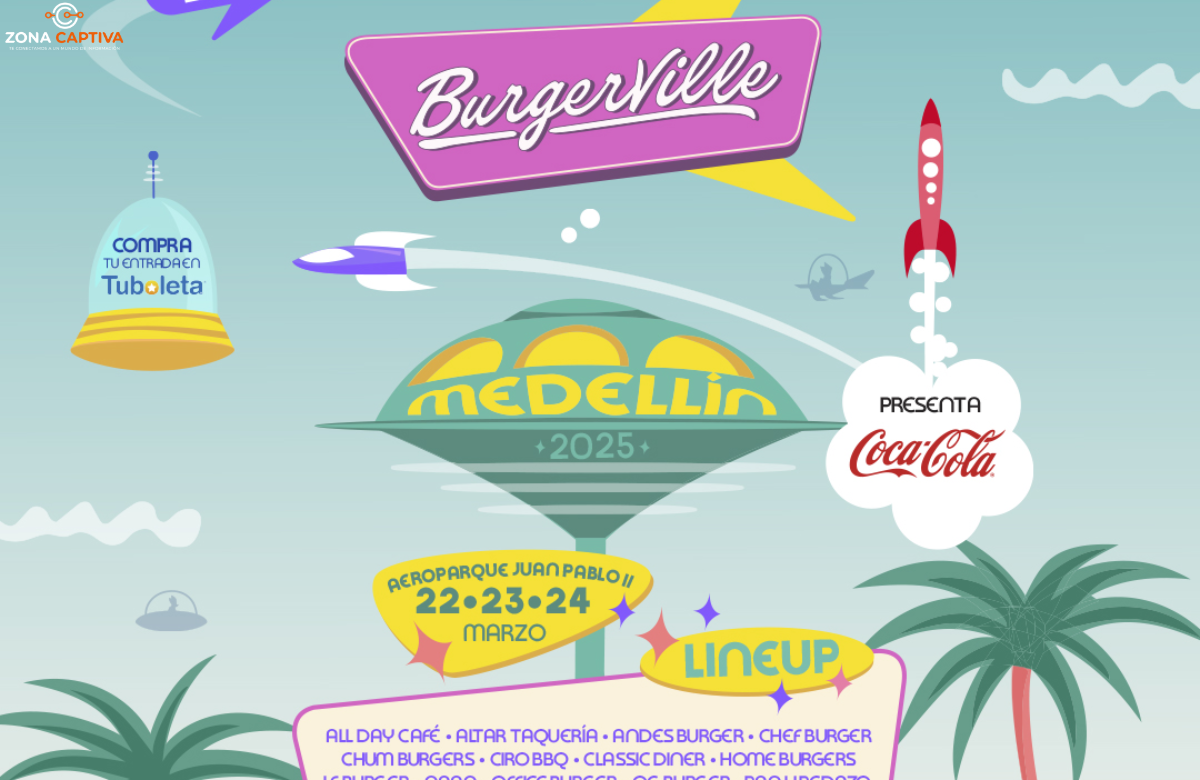 Medellín se prepara para recibir el festival de hamburguesas Burgerville