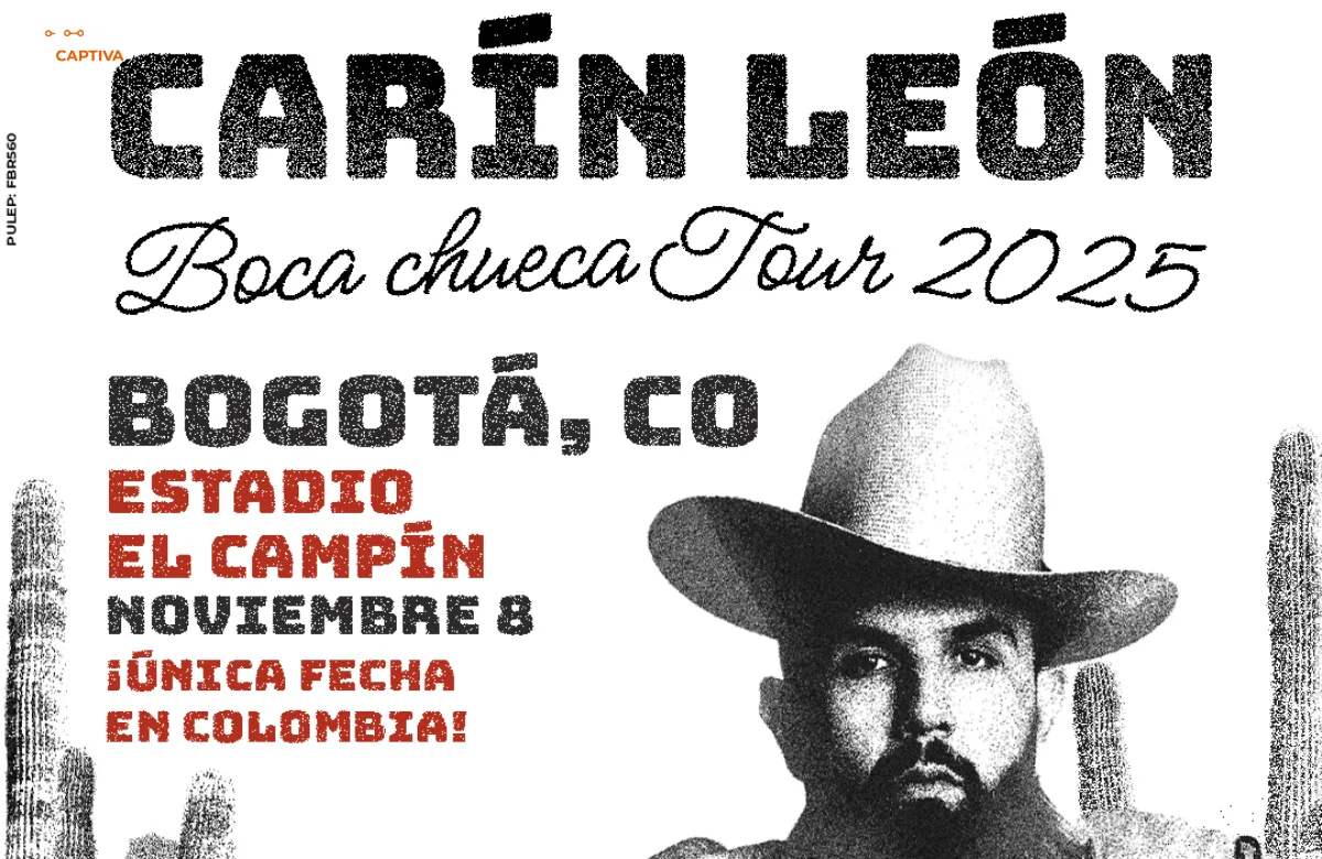 Carin León en El Campín: Bogotá se viste de música regional mexicana