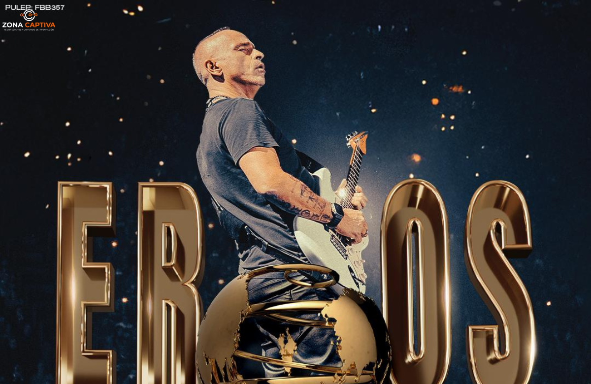 El ícono del pop italiano Eros Ramazzotti se presentará el 21 de noviembre en el Movistar Arena. La boletería ya está disponible en TuBoleta.