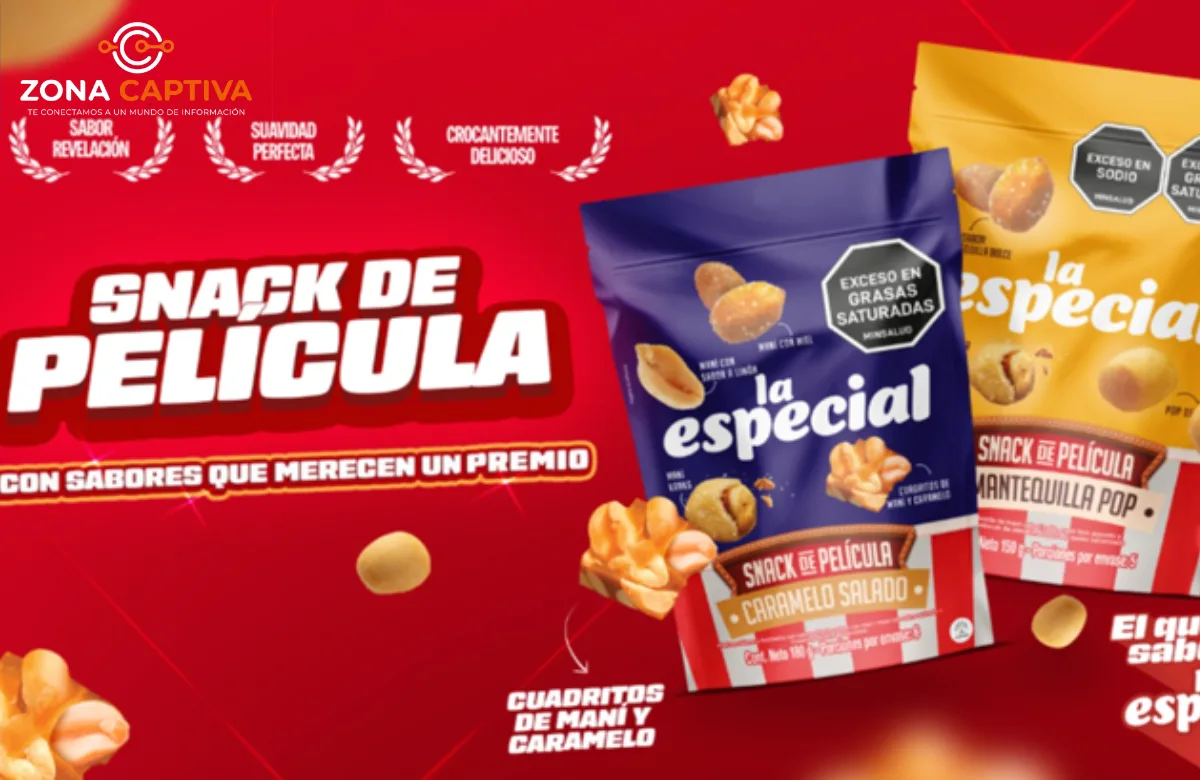 Maní La Especial presenta “Snack de Película”, la nueva experiencia para maratones de cine y series en casa