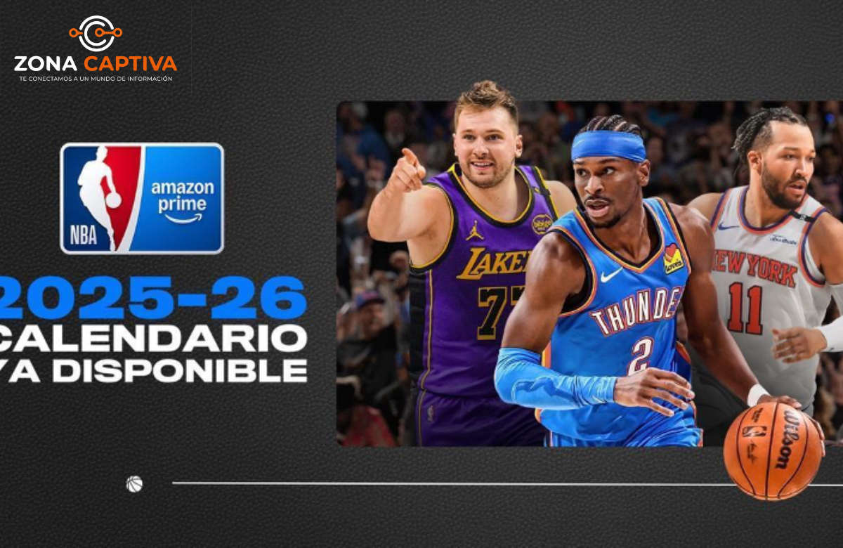 Prime Video anuncia calendario completo de la NBA 2025-26 en Colombia