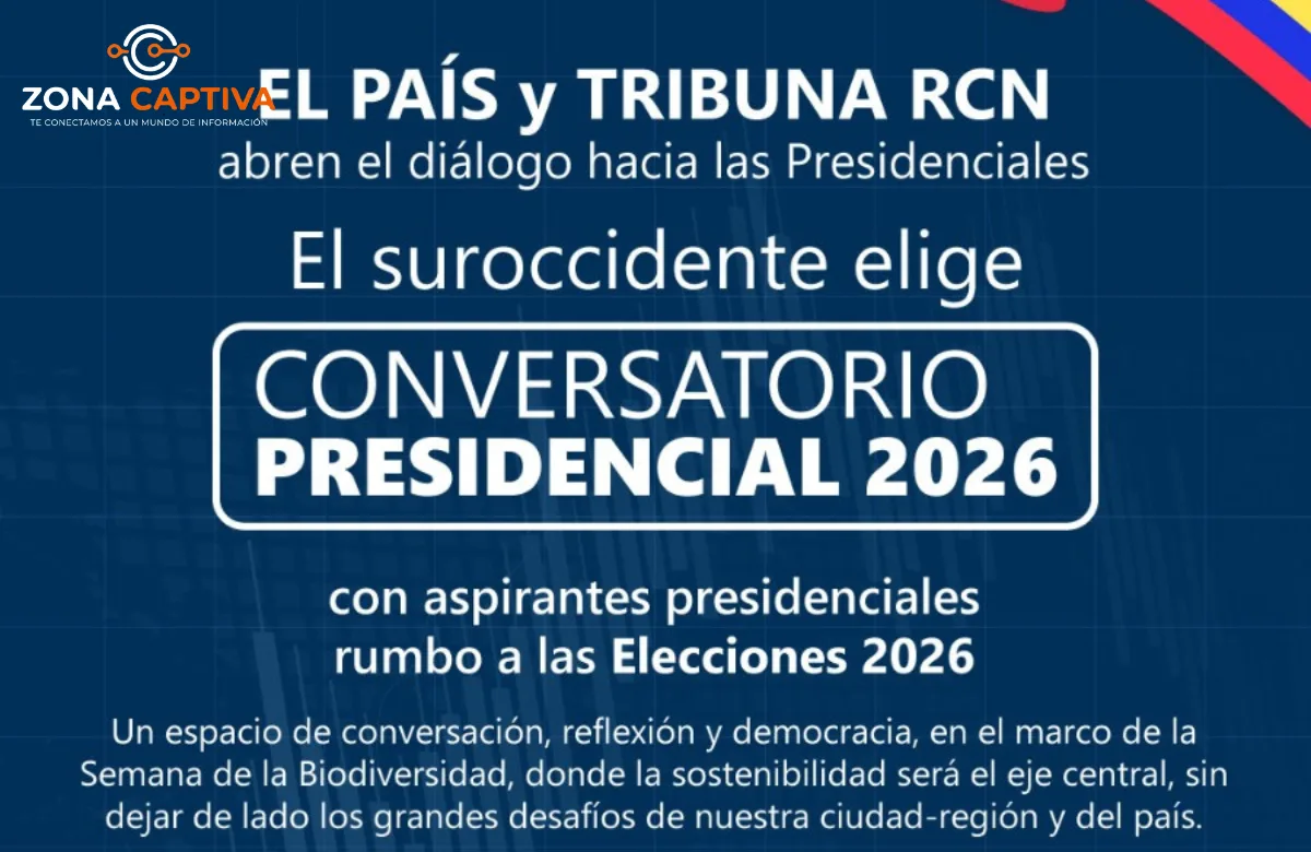 ‘El Suroccidente Elige’: precandidatos presidenciales debatirán en Cali sobre seguridad, economía y sostenibilidad