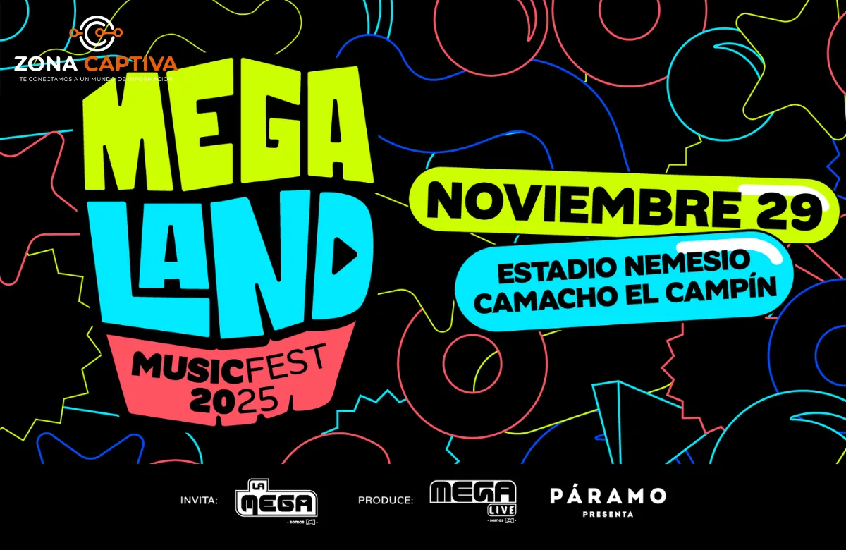 Arranca la preventa de Megaland 2025: el festival celebra 20 años de historia y música en El Campín
