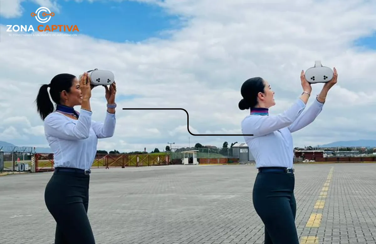 Wingo marca un hito en la aviación colombiana al implementar realidad virtual en el entrenamiento de sus tripulaciones