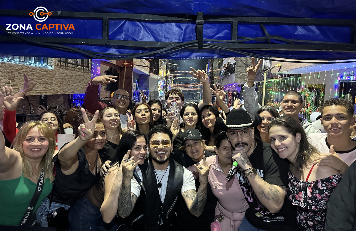 Pasabordo celebró el cierre de 2025 con su gente en el barrio Castilla de Medellín