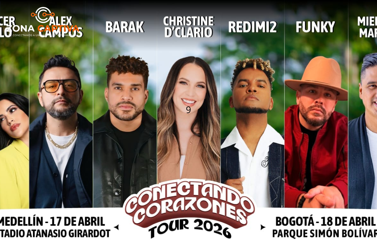 “Conectando Corazones 2026” anuncia encuentros masivos en Medellín y Bogotá bajo el lema “Un solo clamor hacia el cielo”