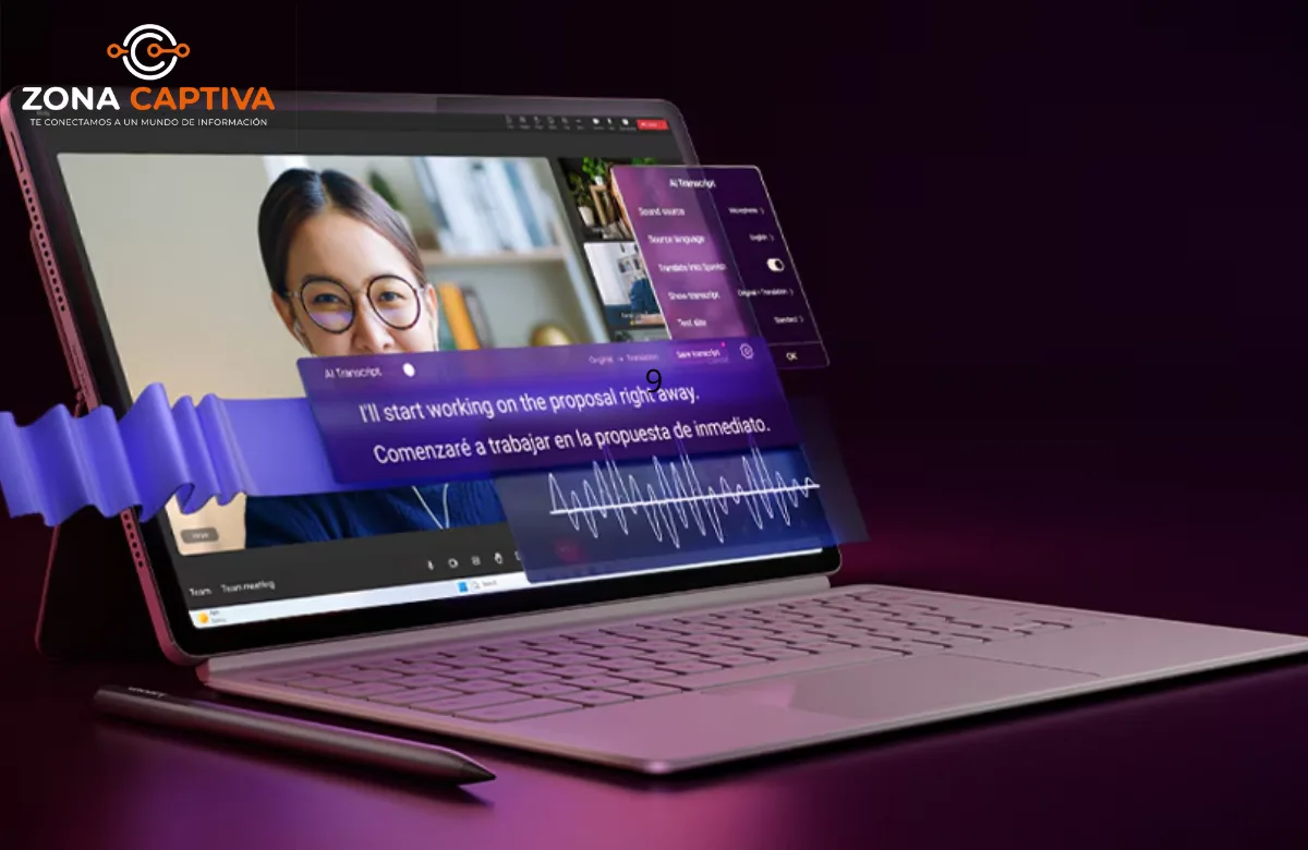 Lenovo Yoga Tab Plus: potencia con inteligencia artificial y pantalla 3K para trabajo y entretenimiento