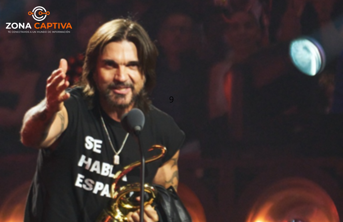 Juanes honra sus raíces y su legado al recibir el Premio Lo Nuestro a la Trayectoria