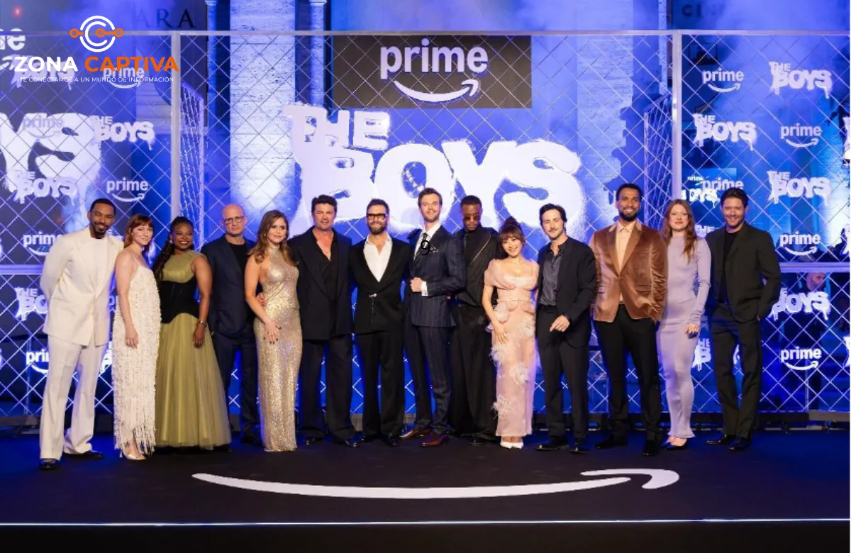 Prime Video revela imágenes del estreno mundial de la quinta temporada de The Boys