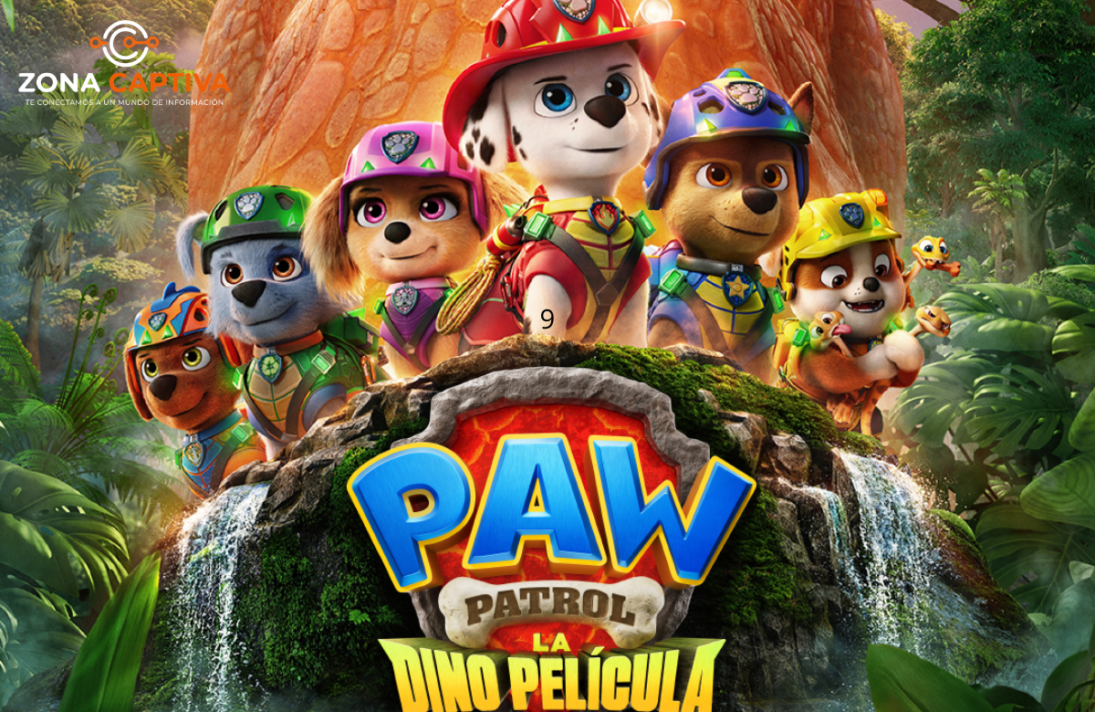 PAW Patrol: La Dino Película llegará a los cines para una aventura prehistórica