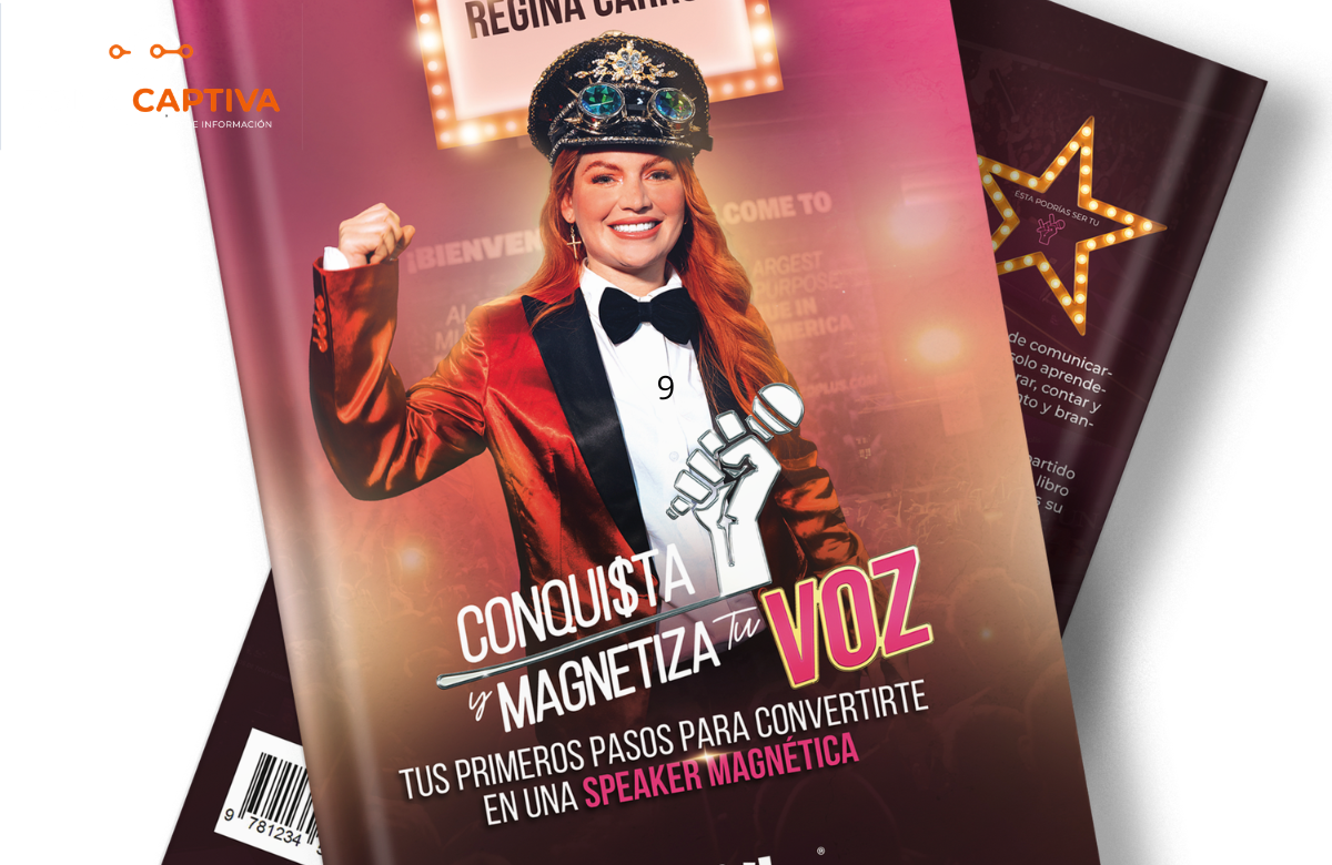Regina Carrot lanza en Colombia su libro para transformar la voz en un negocio rentable