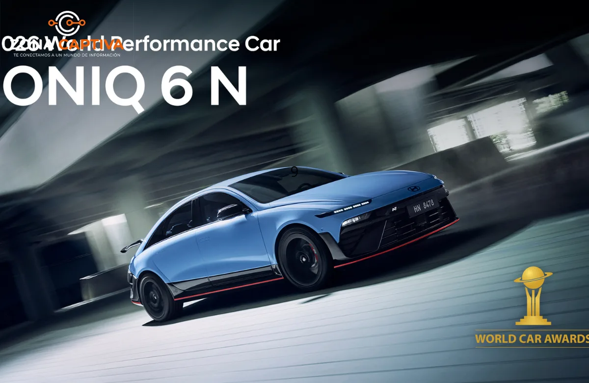 El Hyundai IONIQ 6 N es coronado como World Performance Car 2026