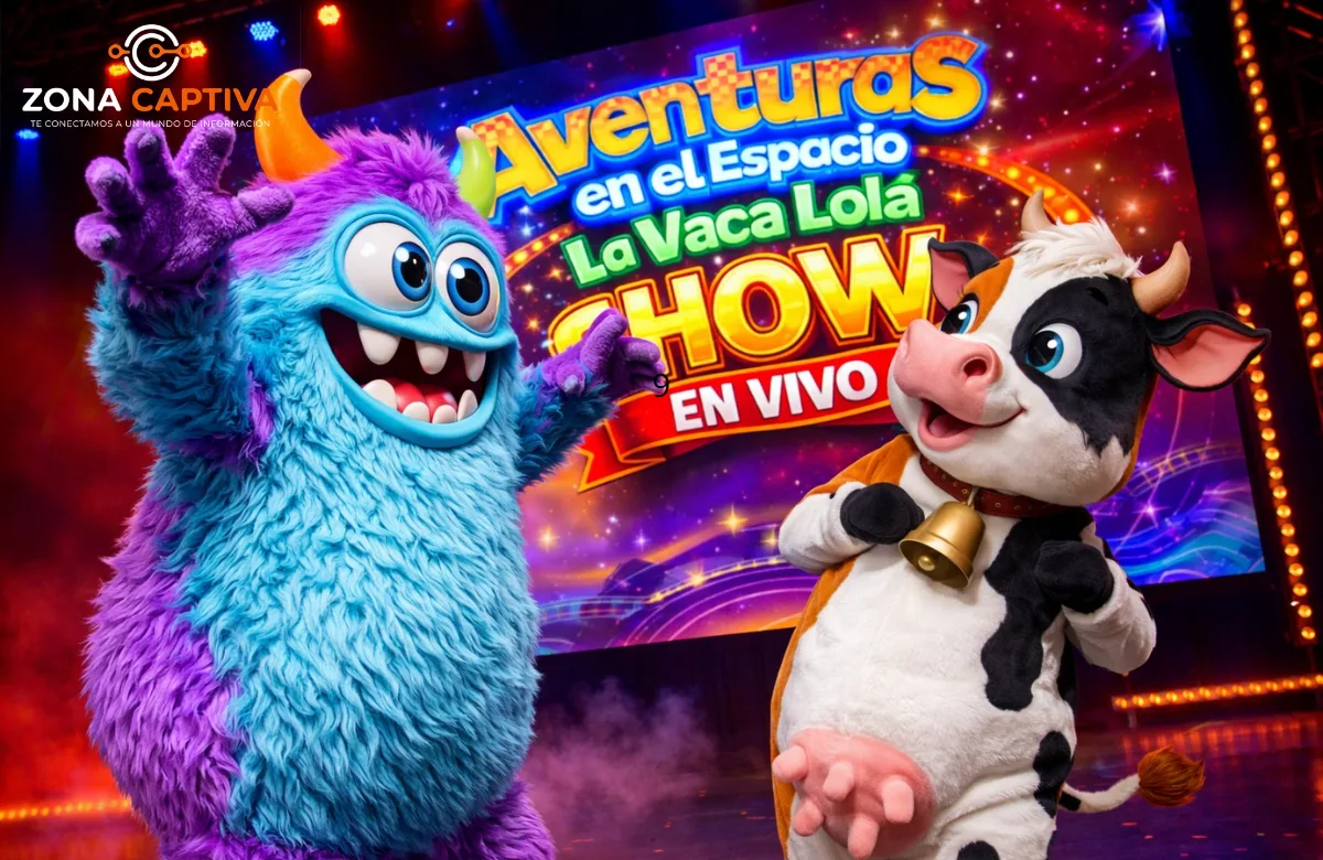 Aventuras en el espacio: La Vaca Lolá llega a Bogotá para celebrar el Día del Niño