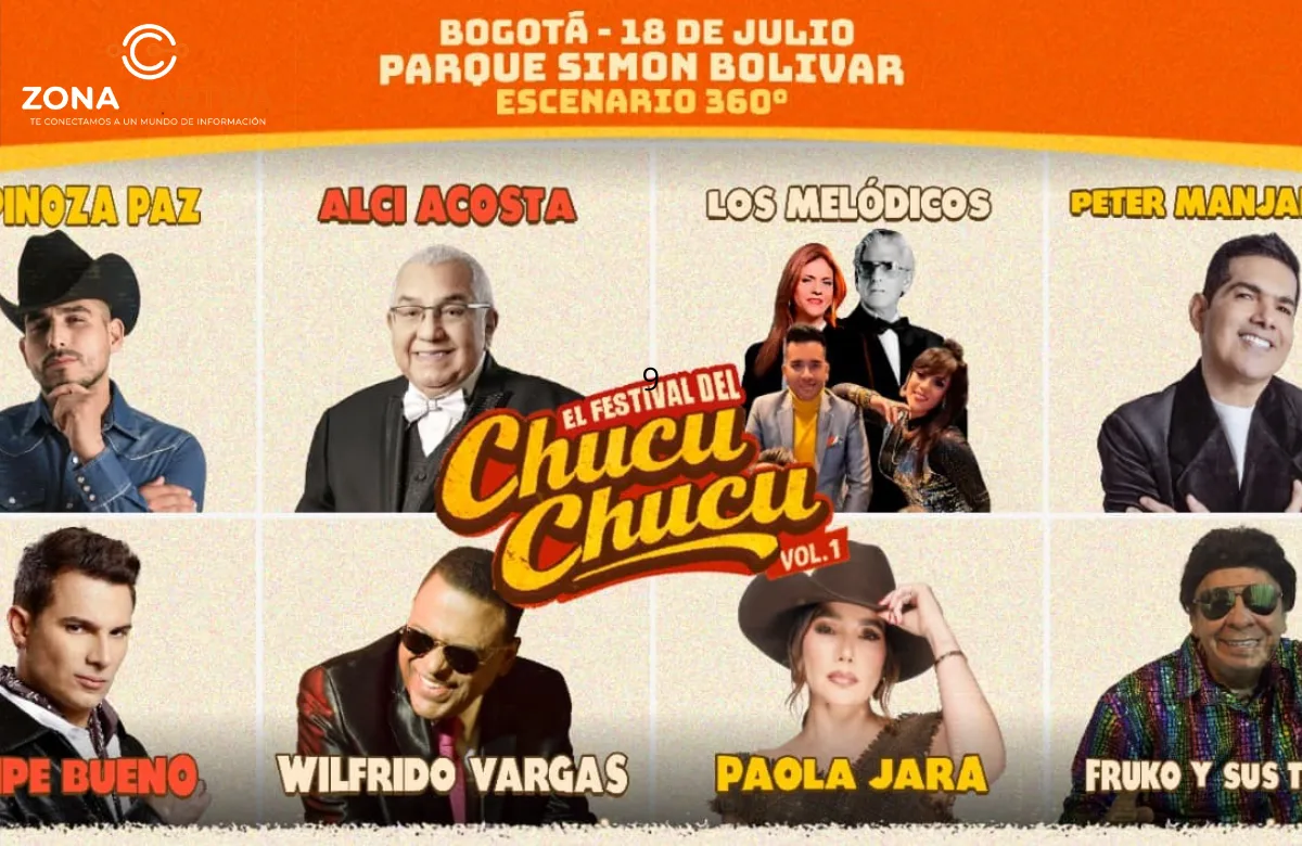 El festival del chucu chucu llega por primera vez al parque Simón Bolívar en un escenario 360 grados