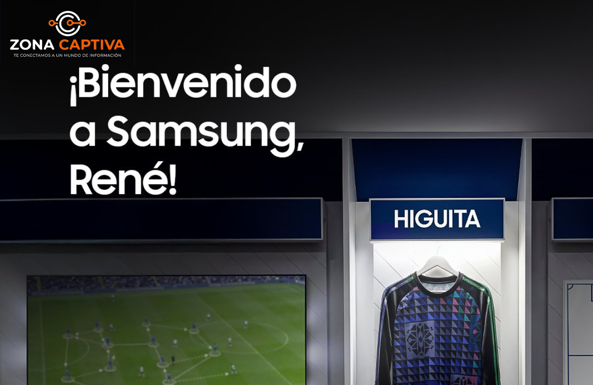 Samsung convoca a René Higuita para presentar la mejor visión del juego su nueva campaña en Colombia