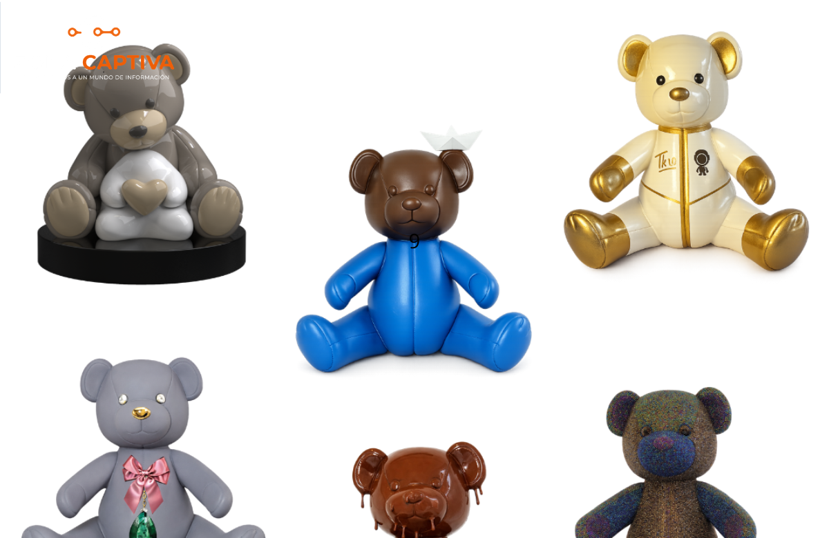 "BeArt": El icónico oso de peluche se convierte en arte con propósito en Bogotá