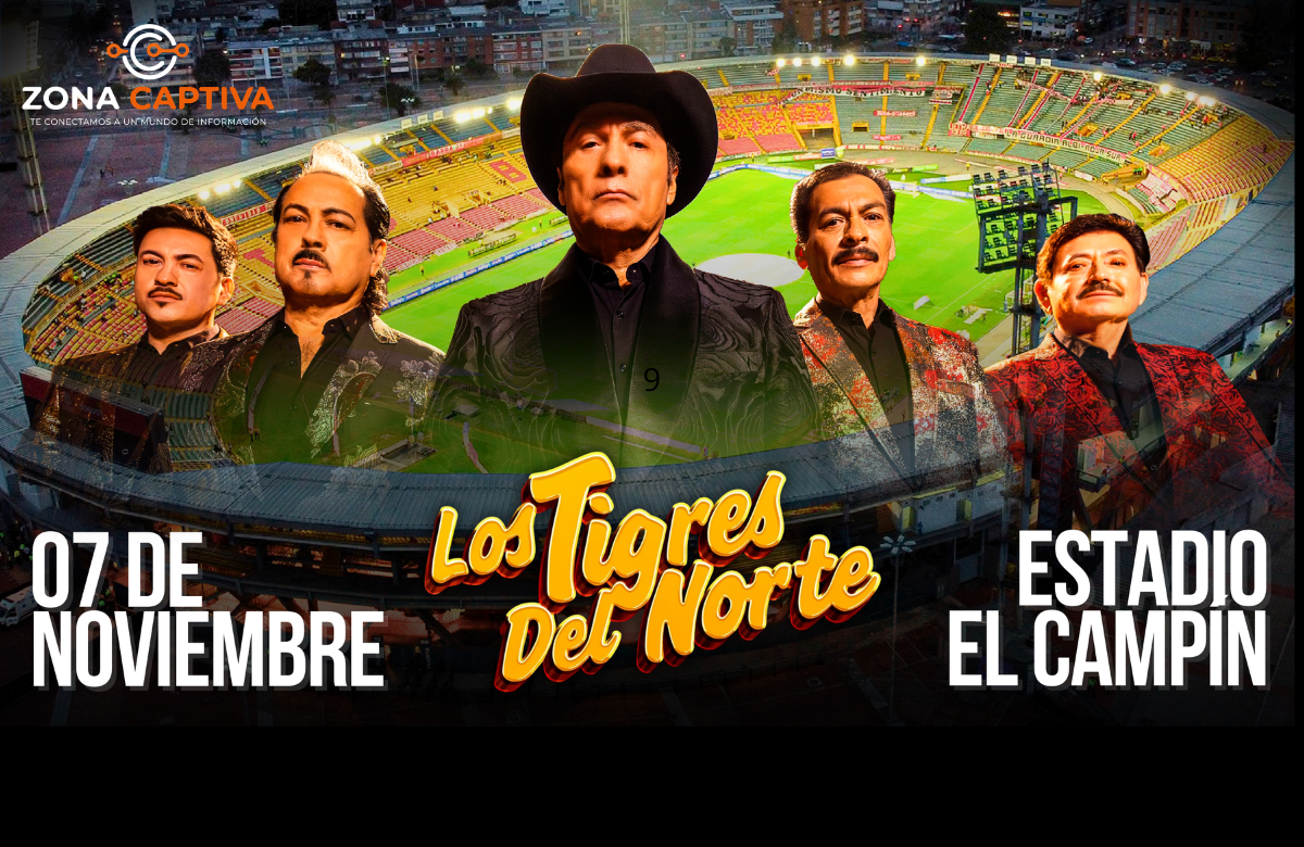 Los Tigres del Norte agotan 14.000 entradas para su histórico concierto en El Campín