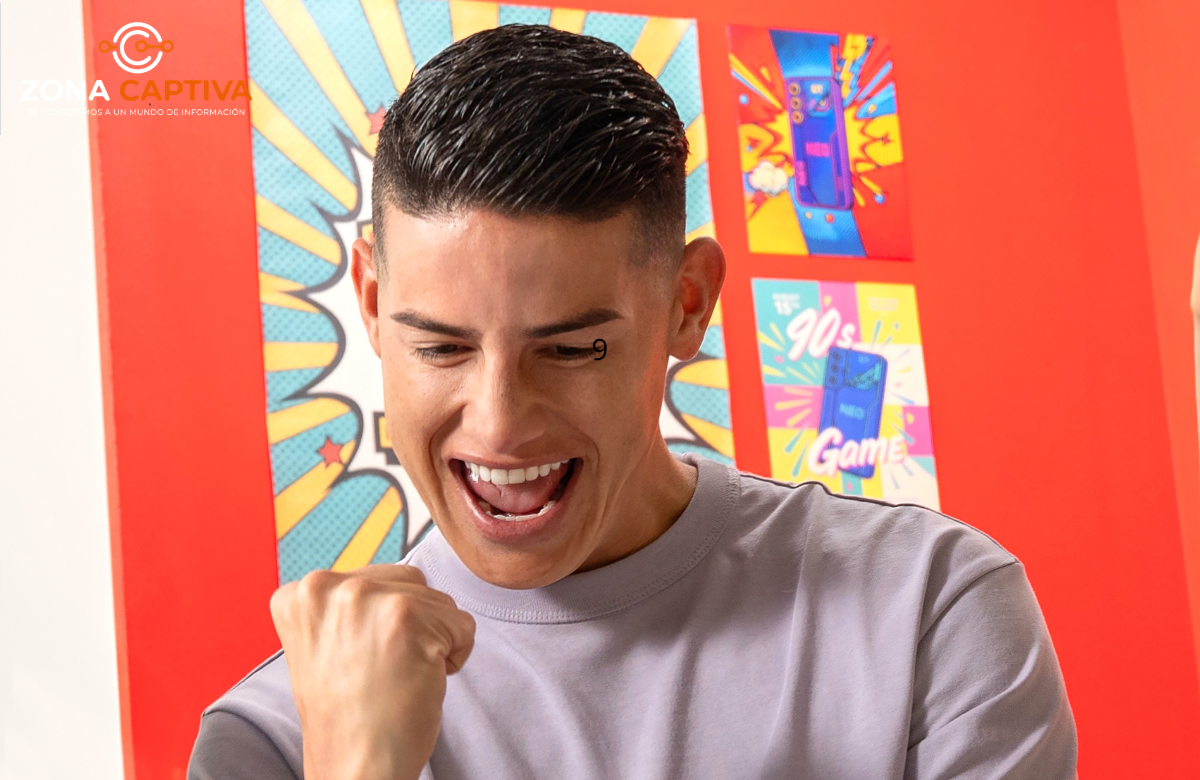 James Rodríguez y la lógica del rendimiento: la historia detrás de la llegada de la serie Neo 5 de nubia a Colombia