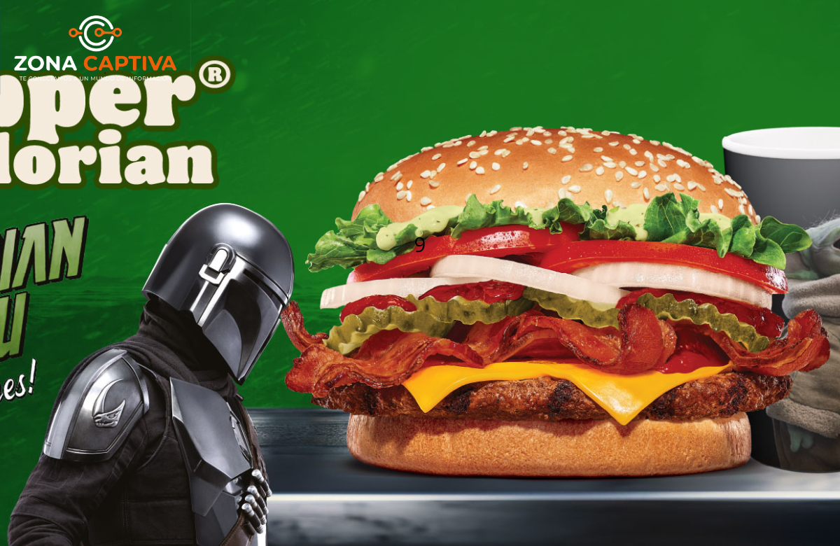 Burger King enciende los motores hiperespaciales: ¡Llega la Whopper® Mandalorian!