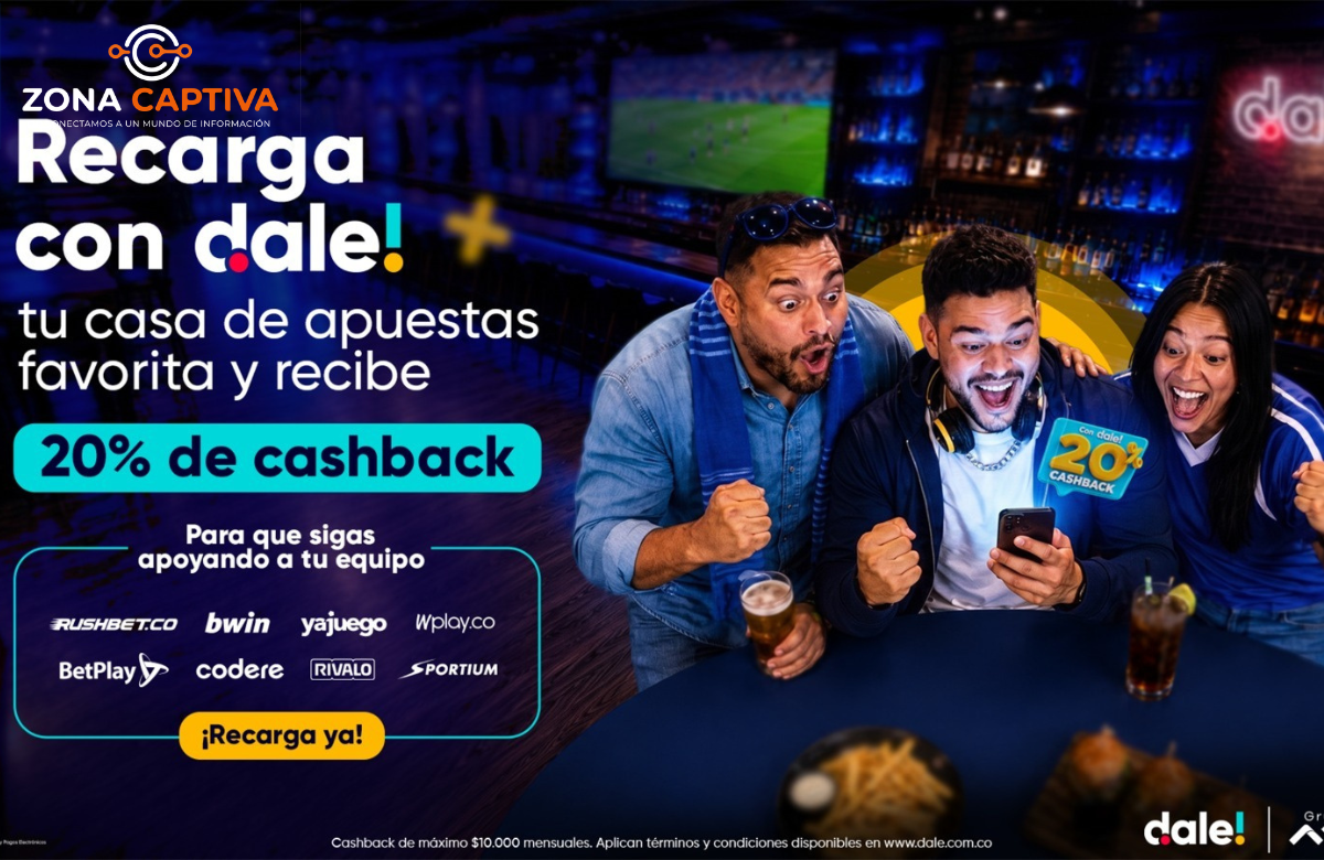 dale! habilita recargas para casas de apuestas deportivas desde su billetera digital