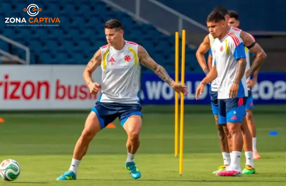 Posible formación de Colombia para enfrentar a Ghana en el Mundial 2026
