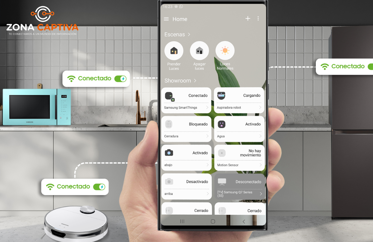Samsung impulsa los hogares inteligentes con SmartThings.