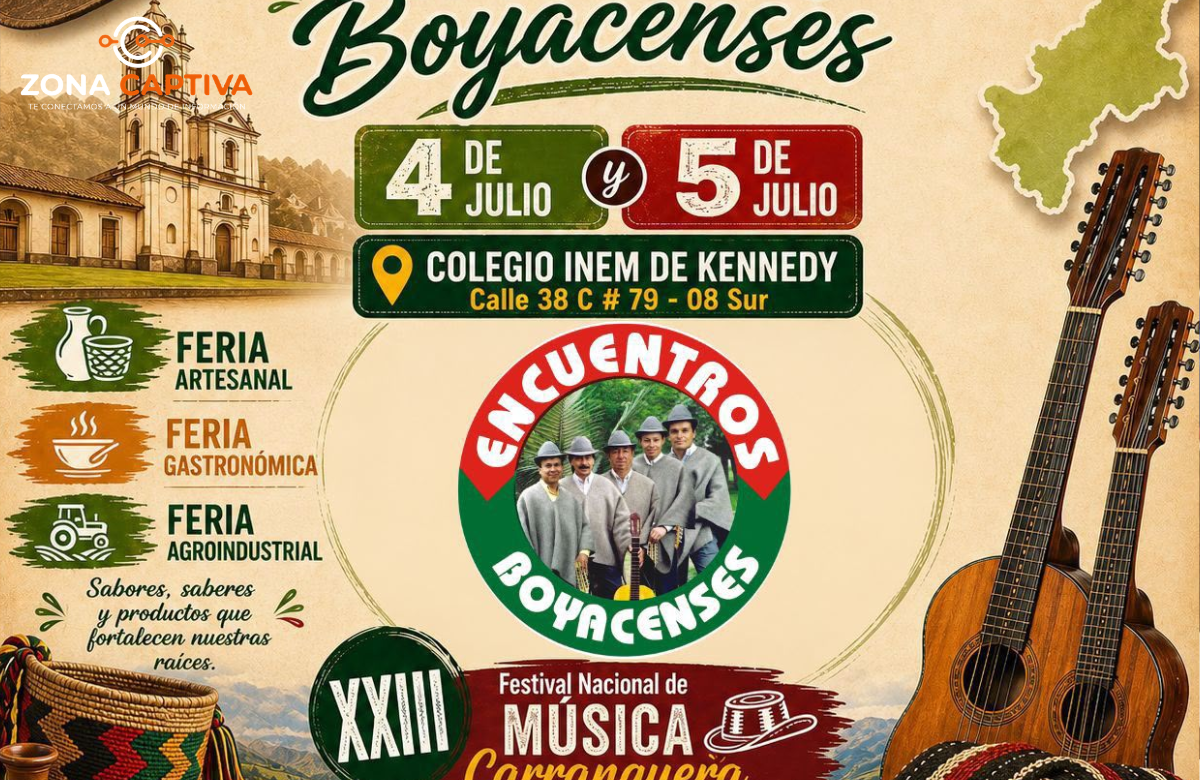 Encuentros Boyacenses llenarán de cultura y tradición a Bogotá