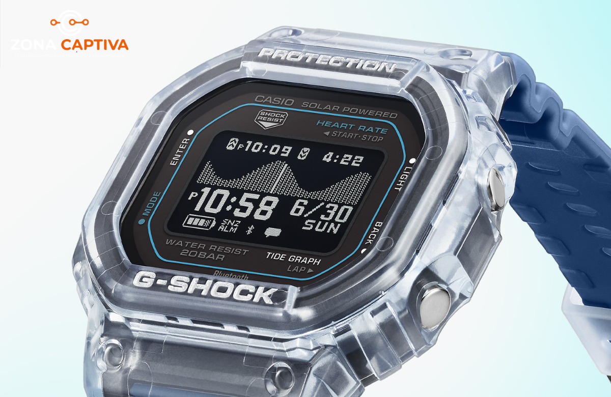 Casio lanza el primer G-LIDE con monitor cardíaco
