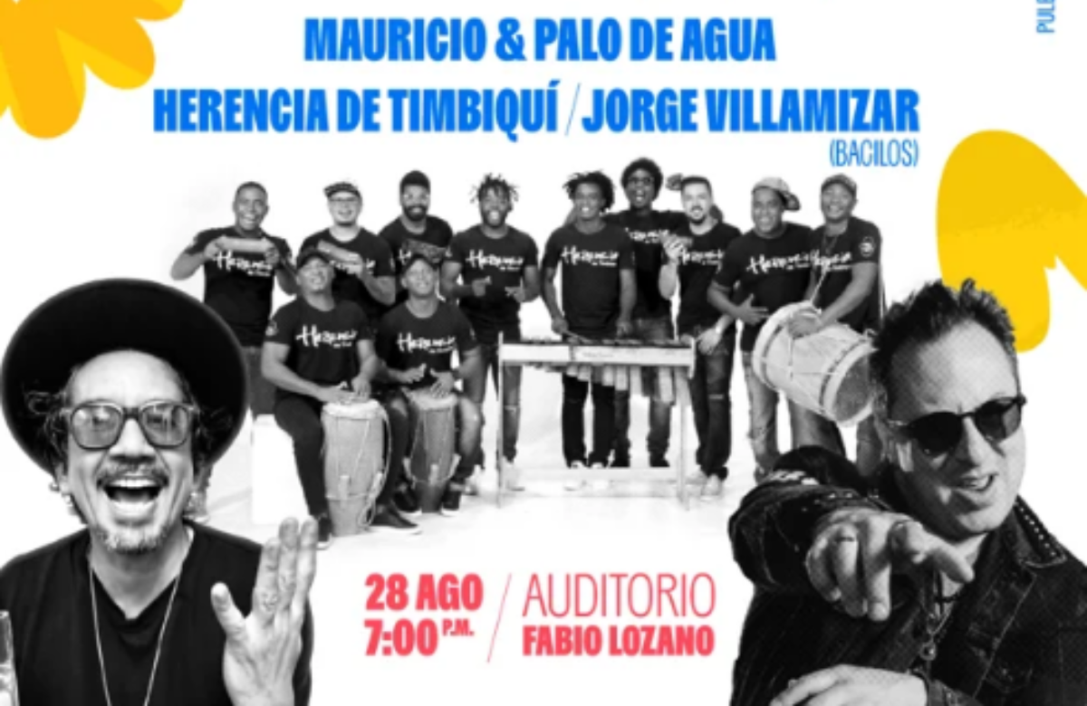 Jorge Villamizar Herencia de Timbiquí y Mauricio y Palodeagua se unen a UTadeo