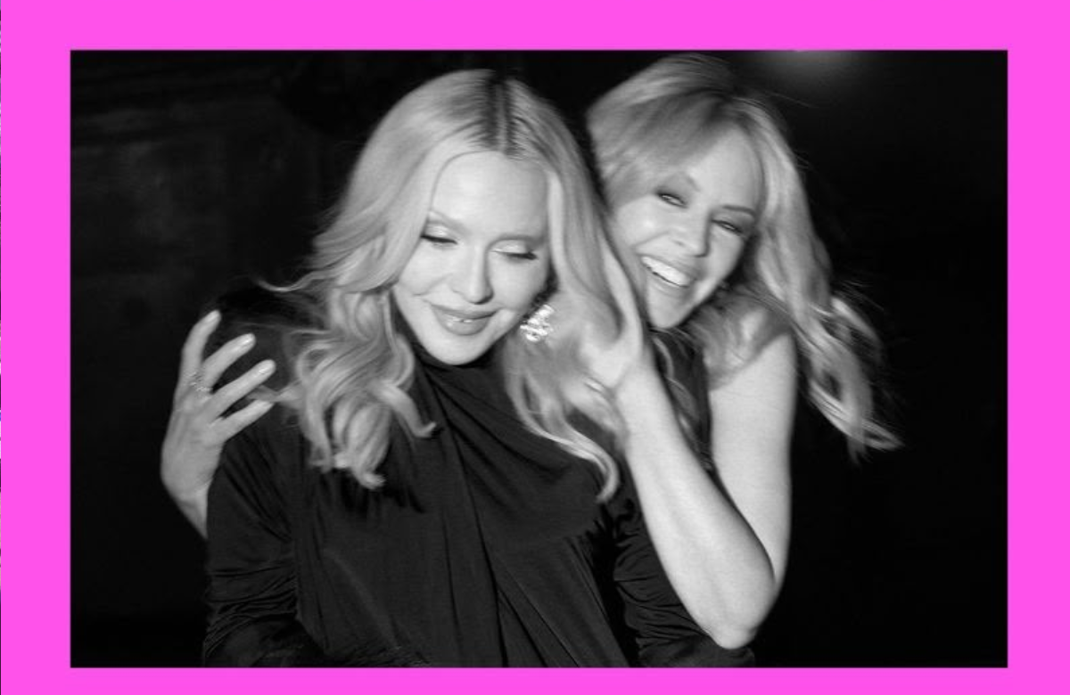 Madonna y Kylie revolucionan la música pop con su esperada colaboración bailable.