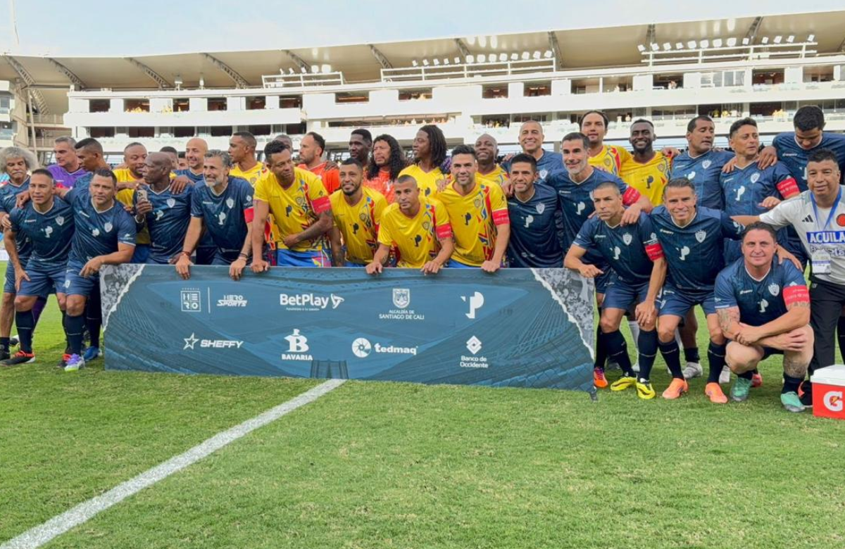 Mario Yepes lidera un partido solidario en El Campín para apoyar a las víctimas del terremoto en Colombia.