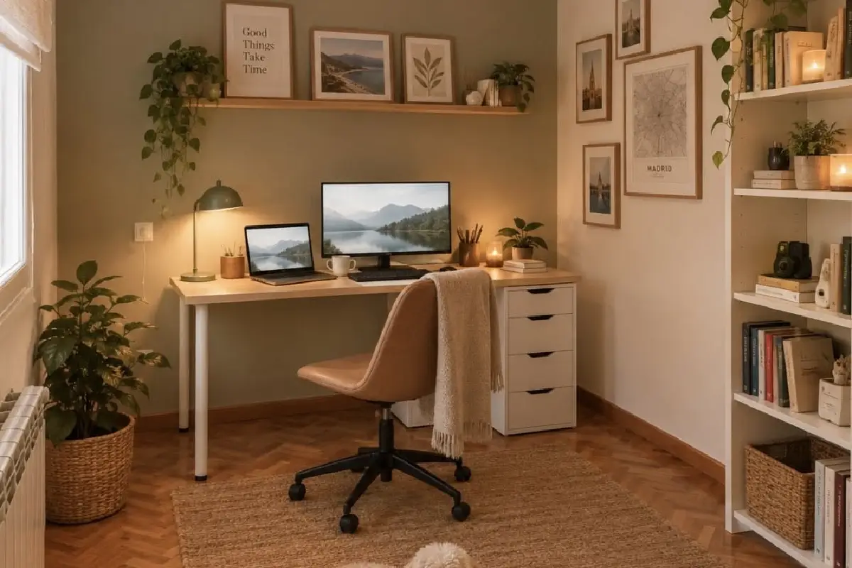 Mobiliario a medida transforma los espacios de home office en el interiorismo residencial