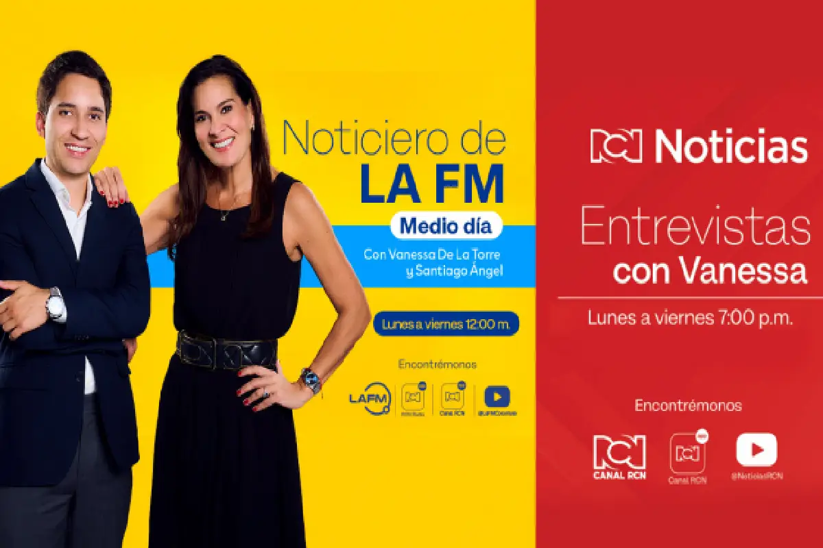 Vanessa De La Torre se suma a las transmisiones de Noticias RCN y La FM