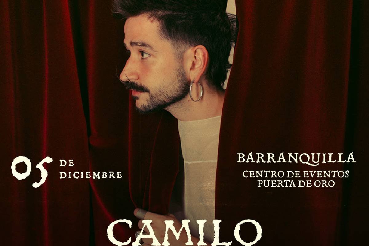 Camilo corre la fecha de su concierto en Barranquilla: la cita con La Tribu será el 5 de diciembre
