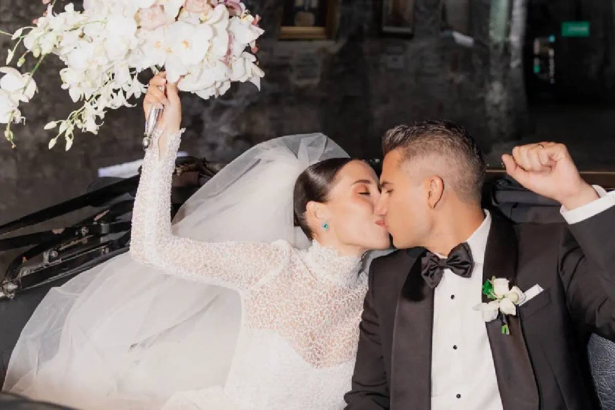 Ornella Sierra atrapó el ramo en la boda de Luisa Fernanda W